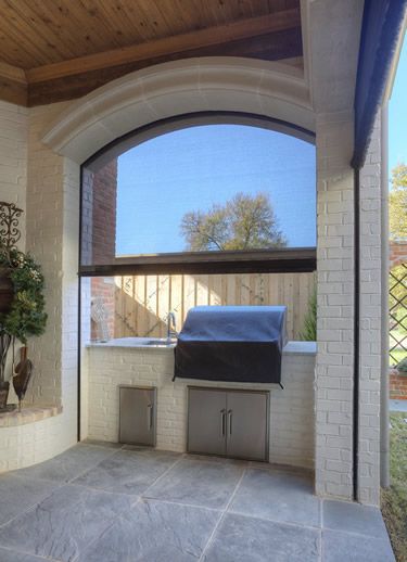 Oklahoma City interior retractable electric screen